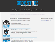 Tablet Screenshot of codestage.net